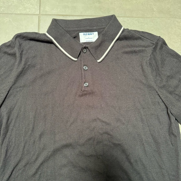 Old Navy Sweater-Knit Polo. Men’s Large. - Picture 3 of 5